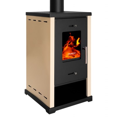 Stufa a legna Prometey EKO 3 Ivory , 8,5 kW - Stufe A Legna