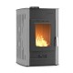 Termostufa a Legna Velmora Fire ATS HYDRO grigio, 25kW | Termostufe a Legna | Stufe A Legna |
