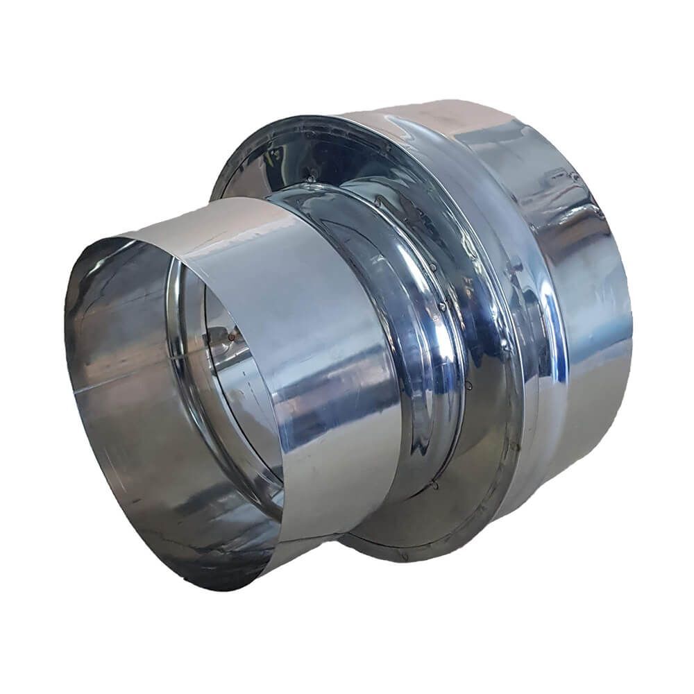 Prolunga Per Canna Fumaria In Acciaio Inox – Diametro 6 Cm, 4 Tubi Dritti Da 36 Cm E 1 Gomito – SoloWilder