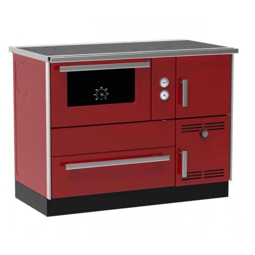 Termocucina a Legna Alfa Plam Alfa Term 35 Rossa, 32kW