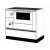 Cucina a Legna Alfa Plam Alfa 90 H Favorit Bianca Destra, 6.4kW