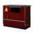 Cucina a Legna Alfa Plam Dominant 90H Rossa, 6.5kW