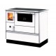 Cucina a Legna Alfa Plam Dominant 90H White, 6.5kW | Stufe a Legna con Forno | Stufe A Legna |