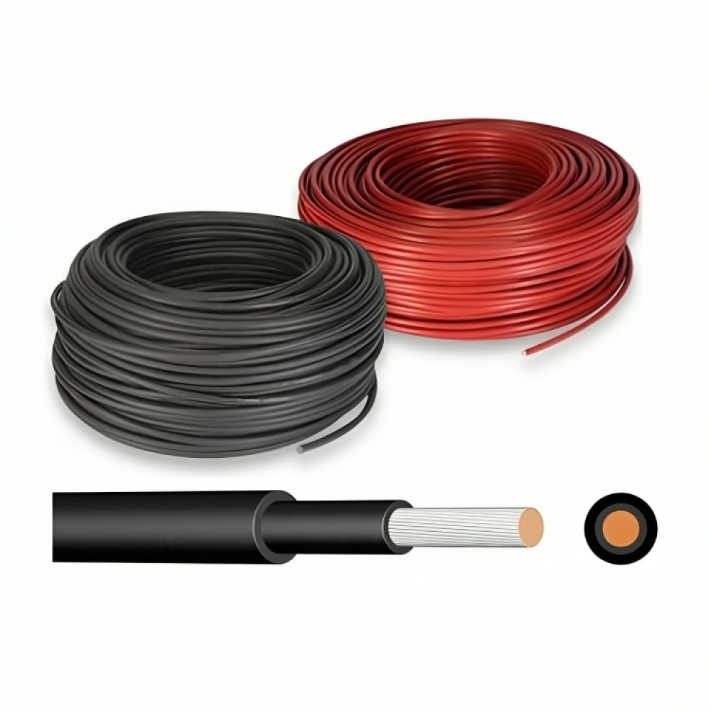 Cavo per fotovoltaico / solare PV-F 1*6, Nero | Cavi per Fotovoltaici | Accessori Fotovoltaico |