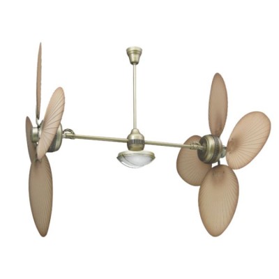 Ventilatore da soffitto con illuminazione 4TS52HABOL - ACA Lighting