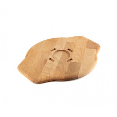 Sottopentola in legno per piastra in ghisa Hosse HSYSAK28 - Sottopentola in Legno