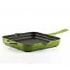 Padella grill in ghisa smaltata Solagio, Bamboo, 28x28cm
