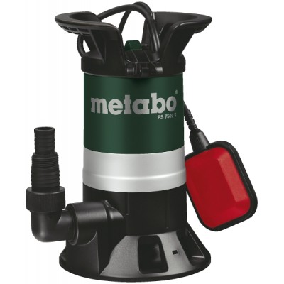 Pompa di drenaggio per acqua pulita e sporca Metabo PS 7500 S, 1 1/4" – potenza 450 W, prevalenza 5 m - Riscaldamento Centrale