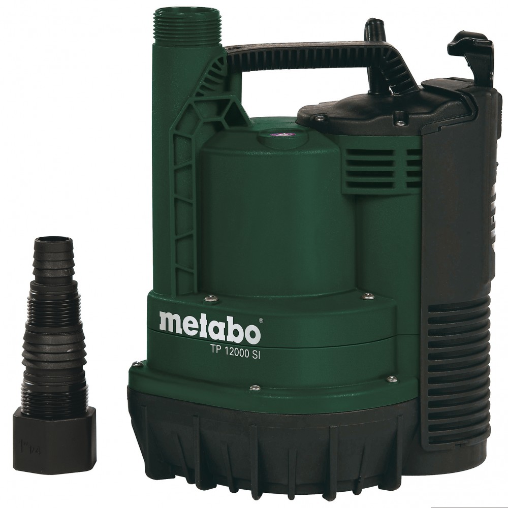 Pompa sommergibile per acqua pulita Metabo TP 12000 SI – potenza 600 W, portata 11.700 L/h, prevalenza 9 m | Pompe sommergibili | Pompe dell acqua |