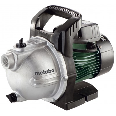 Pompa da giardino monofase per acqua pulita Metabo P 4000 G – potenza 1100 W, portata 4000 L/h, prevalenza 46 m - Riscaldamento Centrale