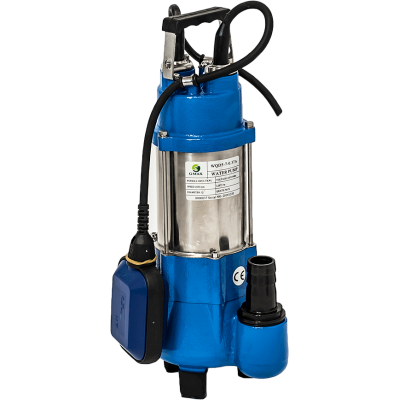 Pompa sommergibile di drenaggio per acque altamente contaminate Gmax WQD con galleggiante esterno – portata 17 m³/h, potenza 0,75 kW, prevalenza 15 m - Riscaldamento Centrale