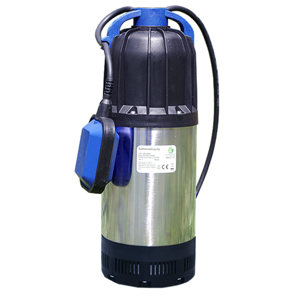 Pompa sommergibile di drenaggio per pozzo Gmax QDP con galleggiante esterno – portata 6,5 m³/h, potenza 1 kW, prevalenza 40 m | Pompe dell acqua | Riscaldamento Centrale |