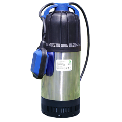Pompa sommergibile di drenaggio per pozzo Gmax QDP con galleggiante esterno – portata 6,5 m³/h, potenza 1 kW, prevalenza 40 m - Riscaldamento Centrale