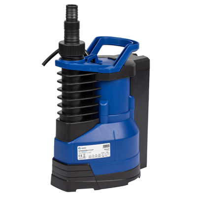 Pompa sommergibile di drenaggio per acqua pulita Gmax con galleggiante incorporato – portata 9 m³/h, potenza 0,4 kW, prevalenza 8 m - Riscaldamento Centrale