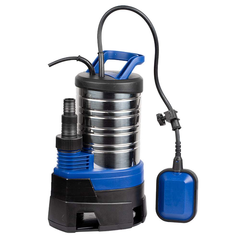 Pompa di drenaggio per acque sporche Gmax con galleggiante esterno e corpo in acciaio inox – portata 13,5 m³/h, potenza 0,75 kW, prevalenza 8 m | Pompe per acqua elettriche | Pompe dell acqua |