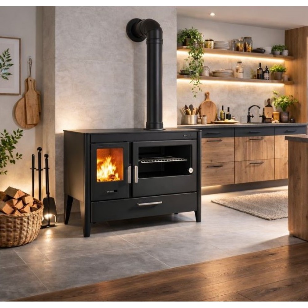 Stufa a Legna con Forno Balkan Energy ATS ΜΑSΙΝΑ PLUS 500, 11.2kW | Stufe a Legna con Forno | Stufe A Legna |