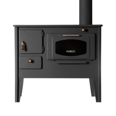 Stufa a Legna con Forno Prometey NAR Type A, 7kW - Stufe a Legna con Forno per Cucinare