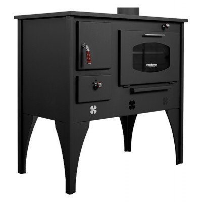 Stufa a Legna con Forno Prometey NAR Type B, 7kW - Stufe a Legna con Forno per Cucinare