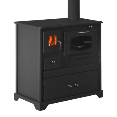 Stufa a Legna con Forno Prometey Perfect, 7kW - Stufe a Legna con Forno per Cucinare