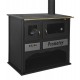 Stufa a Legna con Forno Prometey Practik-L, 11kW | Stufe a Legna con Forno | Stufe A Legna |