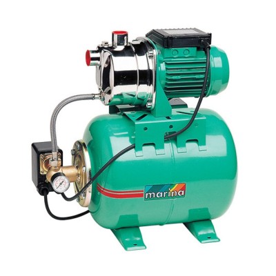 Pompa idroforo Speroni Marina CAM 80/22 22L – potenza 800 W, prevalenza 42 m, portata 60 L/min, acciaio inox - Riscaldamento Centrale
