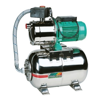 Sistema idroforo Speroni Marina CAM 85/25X 25L – potenza 900 W, prevalenza 42 m, portata 60 L/min, acciaio inox - Riscaldamento Centrale