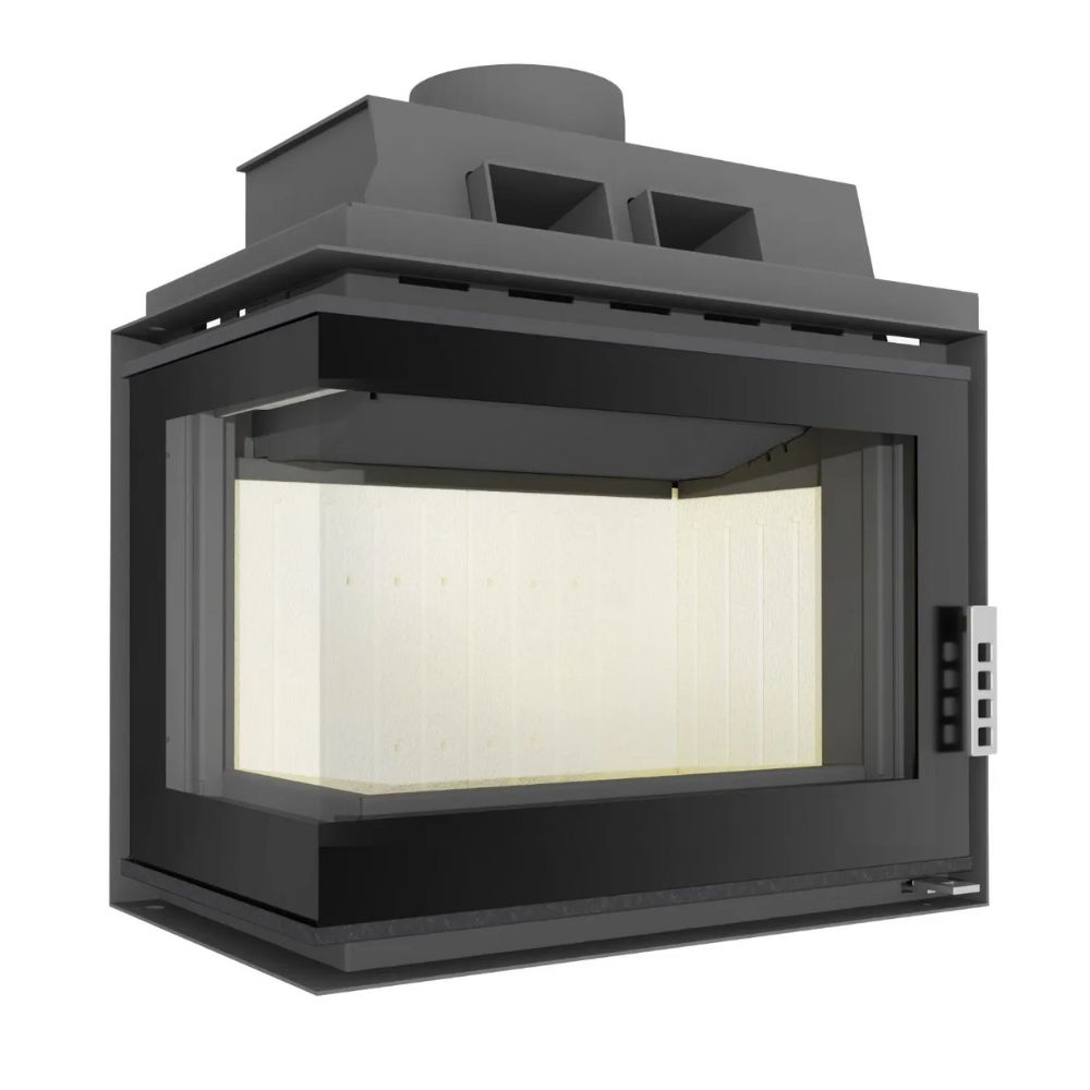 Camini a legna UNIFLAM 600 DURO S con alimentazione d'aria, lato sinistro, 11 kW | Inserti Camini | Camini a legna |
