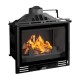 Camini a legna UNIFLAM 600 PLUS ECO con serranda, 8 kW | Inserti Camini | Camini a legna |