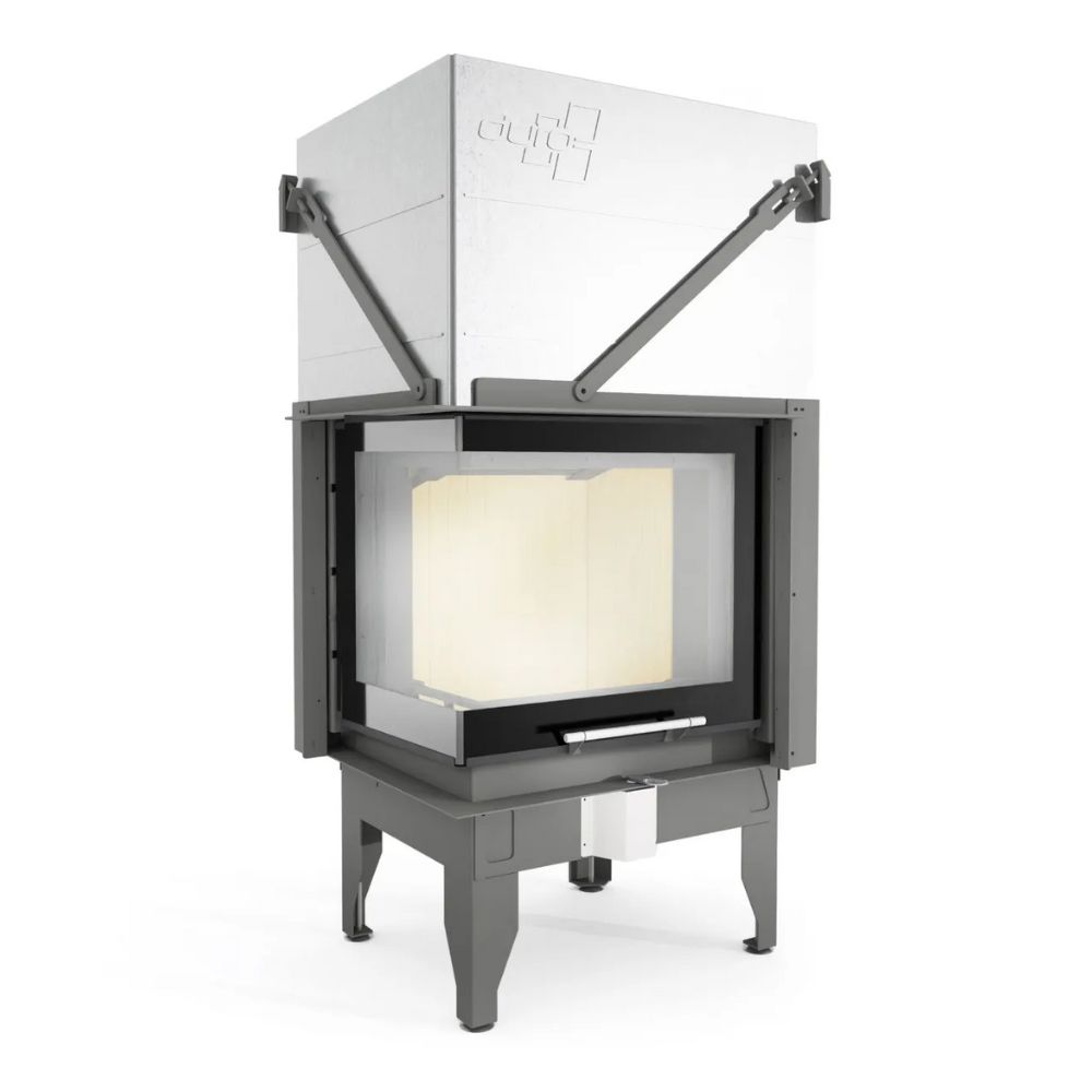 Camini a legna UNIFLAM 660 DURO con condotti d'aria e alimentazione d'aria, lato sinistro, 10,25 kW | Inserti Camini | Camini a legna |