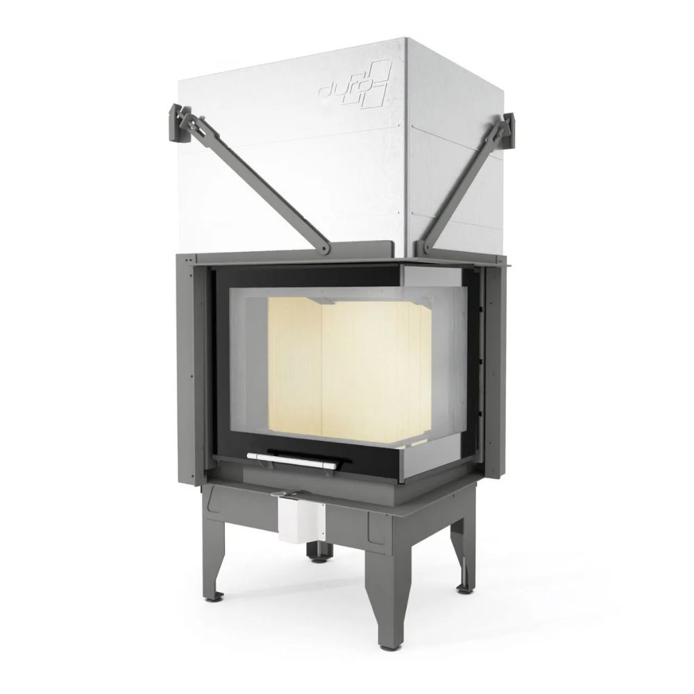 Camini a legna UNIFLAM 660 DURO con condotti d'aria e alimentazione d'aria, lato destro, 10,25 kW | Inserti Camini | Camini a legna |