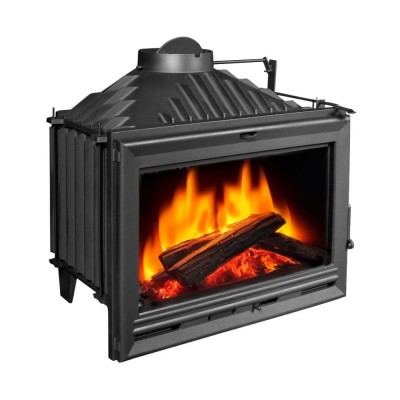 Camini a legna UNIFLAM 700 OPTION ECO con serranda e alimentazione d'aria, 10 kW - Confronto dei Prodotti
