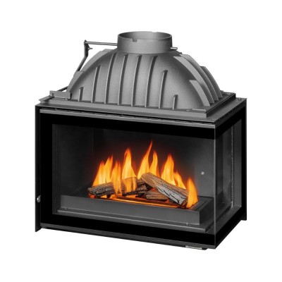 Camini a legna UNIFLAM 700 PLUS ECO con serranda e alimentazione d'aria, lato destro, 9 kW - Confronto dei Prodotti