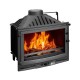 Camini a legna UNIFLAM 700 SELENIC ECO con serranda, 10 kW | Inserti Camini | Camini a legna |