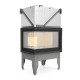 Camini a legna UNIFLAM 760 DURO con condotti d'aria e alimentazione d'aria, lato sinistro, 10,8 kW | Inserti Camini | Camini a legna |