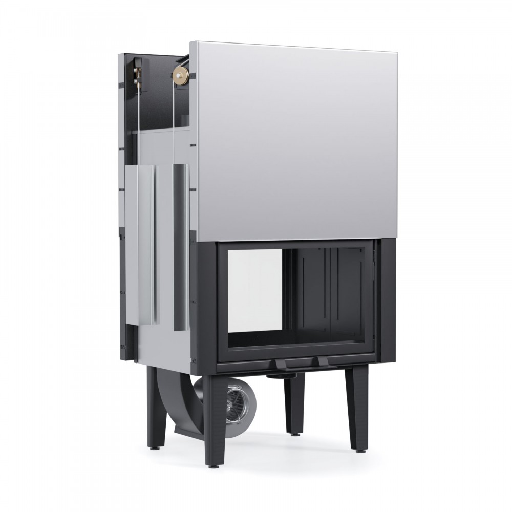 Inserto camino a legna Balkan Energy ATS TUNNEL AIR 800, con condotti d'aria, 16.1kW | Inserti Camini a Legna Ventilato | Camini a legna |