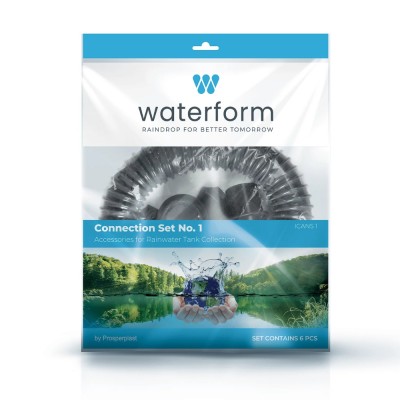 Kit di collegamento per serbatoio di acqua piovana Icanset 1 HydroMoby - HydroMoby