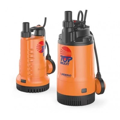 Pompa sommergibile con galleggiante esterno Pedrollo TOP MULTI 2, multistadio – potenza 0,55 kW, portata 80 L/min, prevalenza 42 m, adatta per giardini, pozzi e altre applicazioni - Riscaldamento Centrale