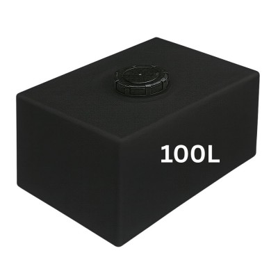 Serbatoio di acqua potabile HydroMoby SMALL S11, orizzontale 100 L (nero) - HydroMoby