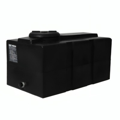 Serbatoio di acqua potabile MAVIL, Loft orizzontale 200 L (nero) - Serbatoi per acqua potabile