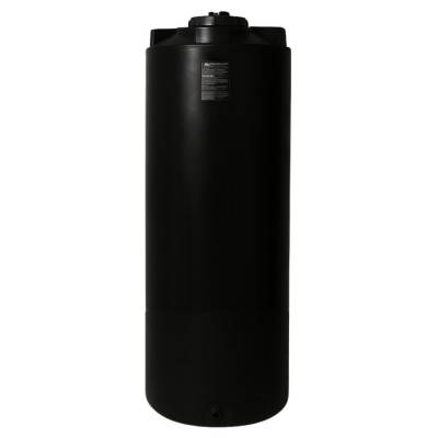Serbatoio di acqua potabile MAVIL, cilindrico verticale 500 L (nero) - Serbatoi per acqua potabile
