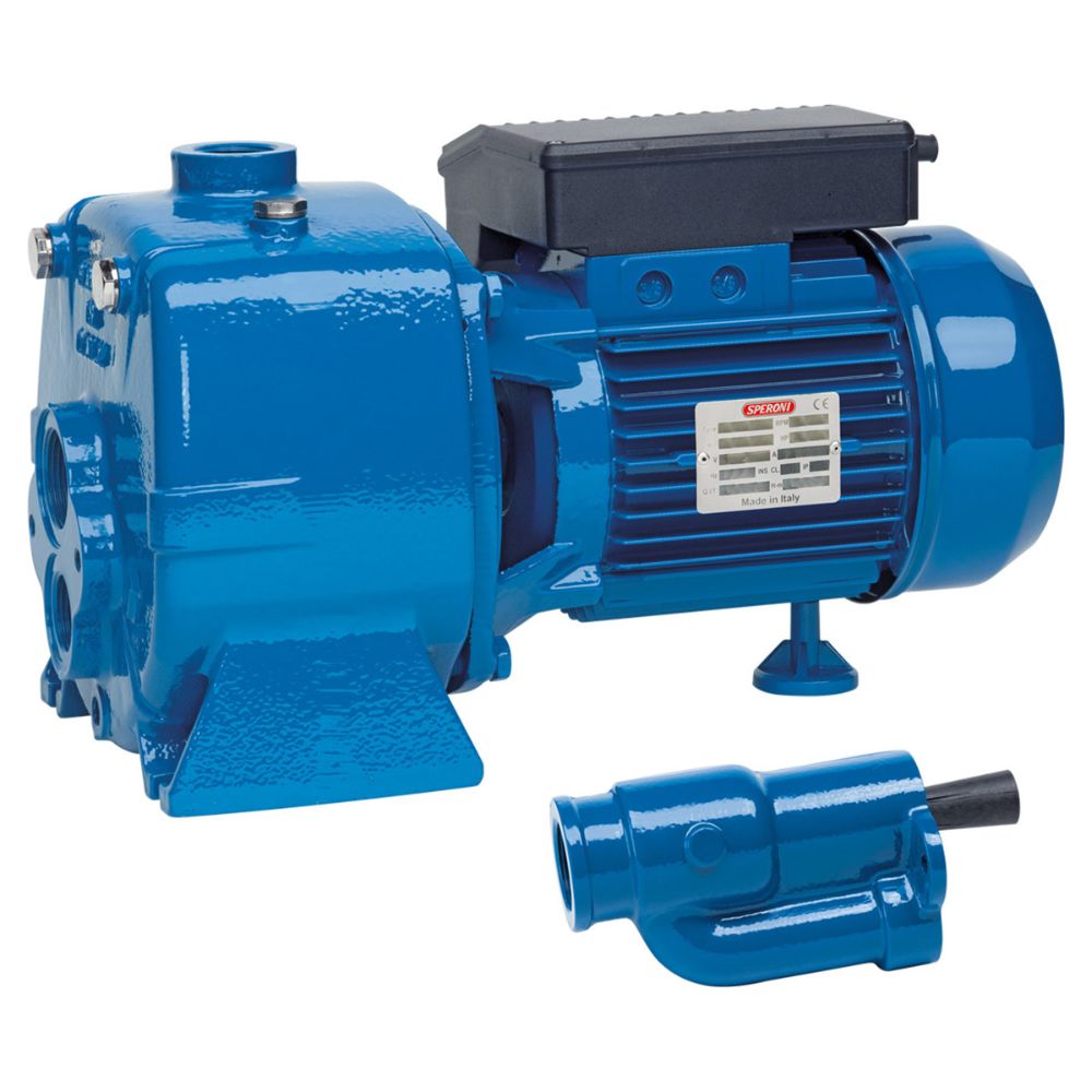 Pompa autoadescante con eiettore Speroni APM 100 – potenza 750 W, prevalenza 27 m, portata 20 L/min | Pompe centrifughe | Pompe dell acqua |