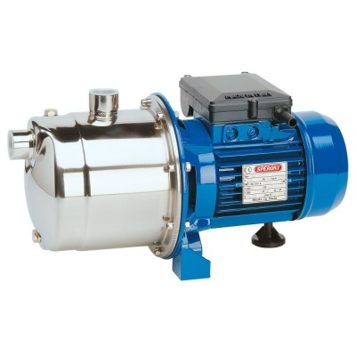 Pompa autoadescante per acqua Speroni CAM 95 – potenza 750 W, prevalenza 44 m, portata 70 L/min, acciaio inox - Riscaldamento Centrale