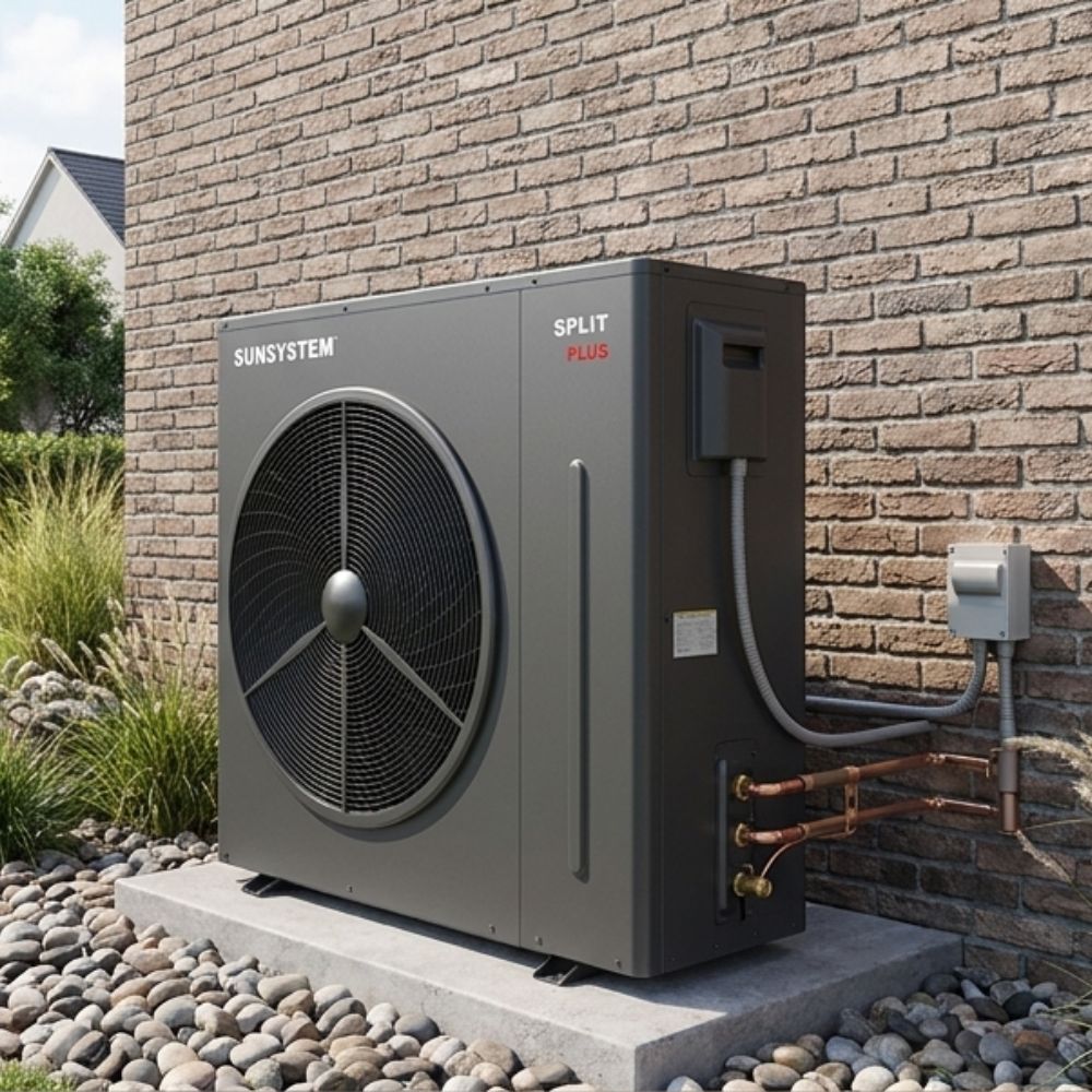 Pompa di calore Sunsystem Split Plus 090 1PH aria-acqua, 9.02kW | Pompe di Calore |  |