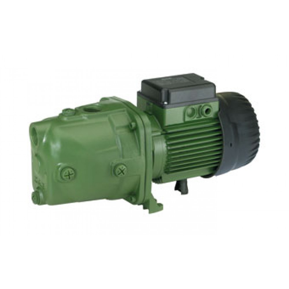 Pompa autoadescante centrifuga per giardini e altre applicazioni DAB JET 102MP – prevalenza 53,8 m, portata 4,2 m³/h, potenza 750 W