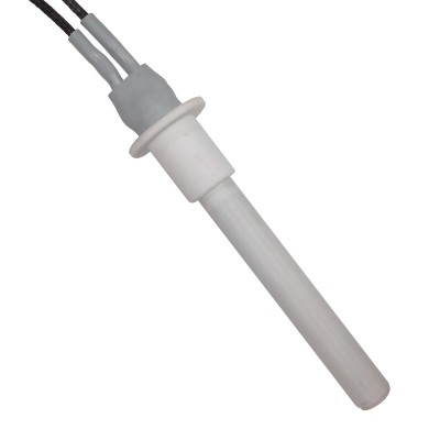 Candeletta accensione in ceramica per stufa a pellet MCZ, RED e altri, lunghezza totale 107mm, 315W - Ricambi per Stufa a Pellet