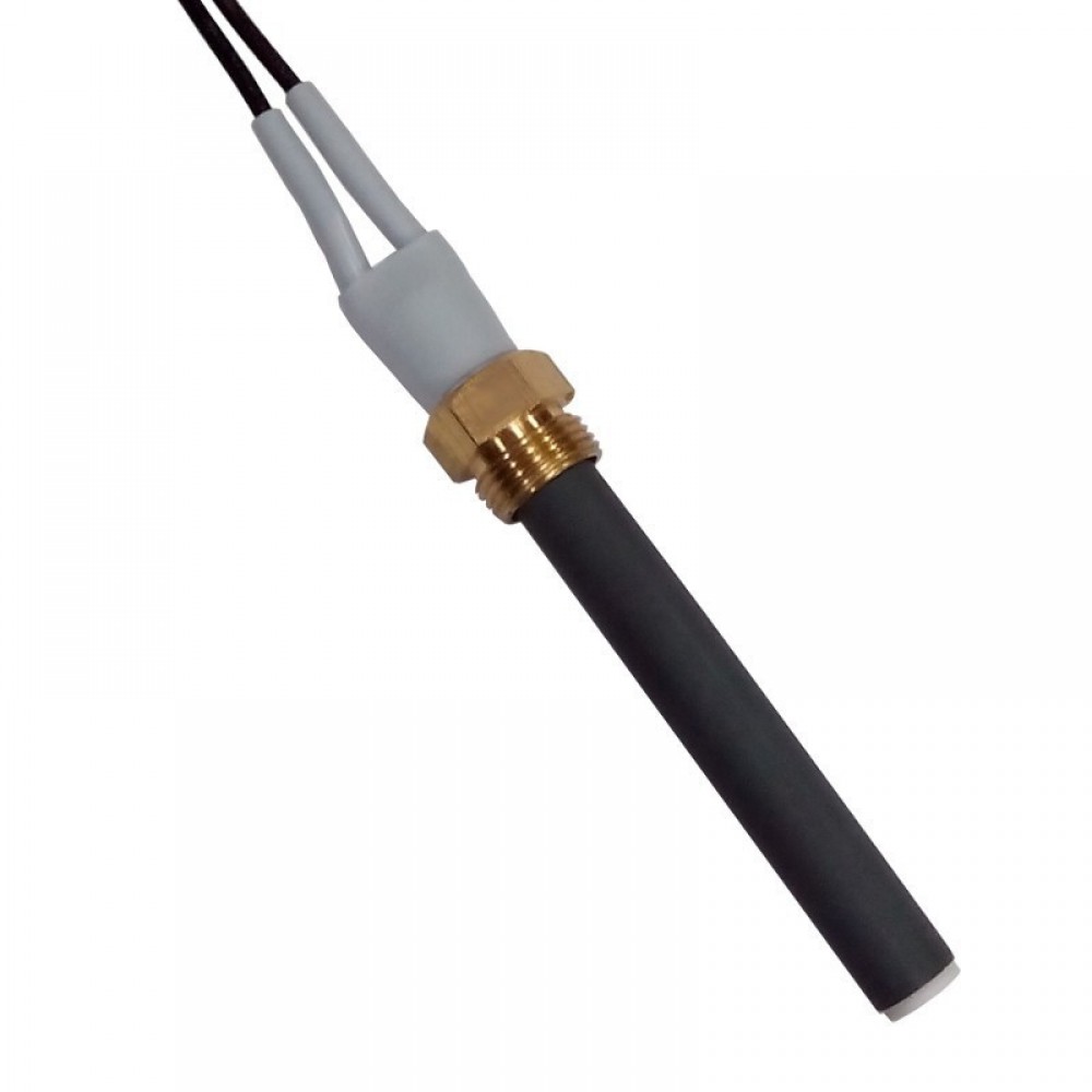 Candeletta accensione in ceramica per stufa a pellet Piazzetta, Superior, Ravelli, Karmek One, Thermorossi, La Nordica e altri, lunghezza totale 94mm, 330W | Candeletta per Stufe a Pellet | Pezzi di Ricambio per Stufe a Pellet |