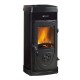 Stufa a Legna in Ghisa italiana La Nordica Super Junior, nera, 5.7kW | Stufe a Legna in Ghisa | Stufe A Legna |