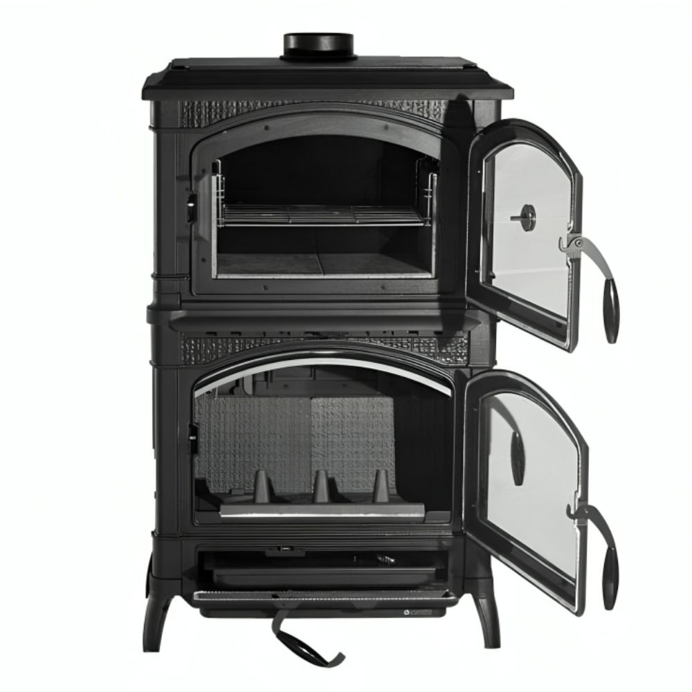 Stufa a Legna con Forno in ghisa La Nordica Isotta Forno, 9.7kW | Stufe a Legna con Forno | Stufe A Legna |
