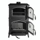Stufa a Legna con Forno in ghisa La Nordica Isotta Forno, 9.7kW | Stufe a Legna con Forno | Stufe A Legna |