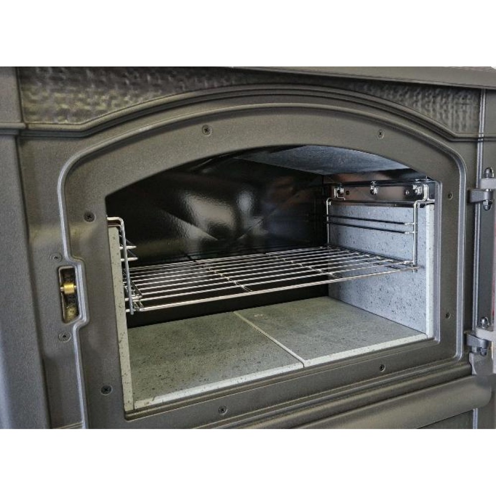Stufa a Legna con Forno in ghisa La Nordica Isotta Forno, 9.7kW | Stufe a Legna con Forno | Stufe A Legna |